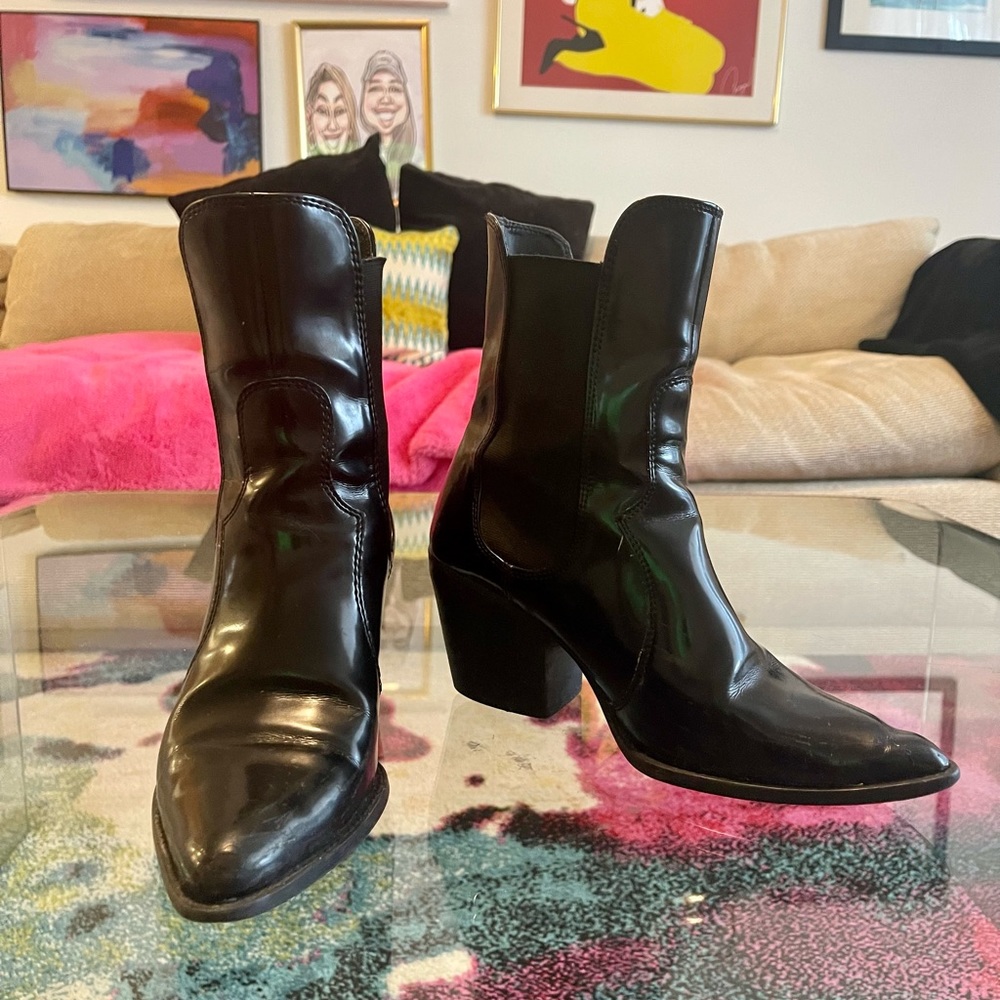 Western Style Ankle Boots
